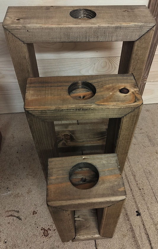 Rustic Lights – Standing Rectangular Frame