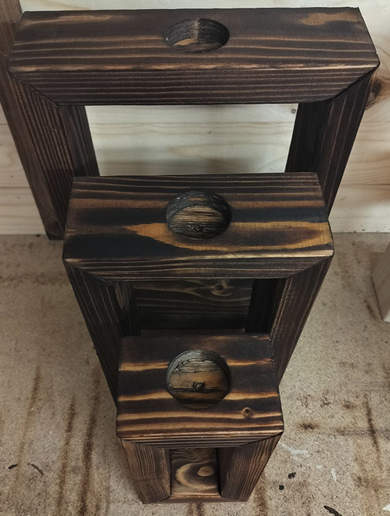 Rustic Lights – Standing Rectangular Frame