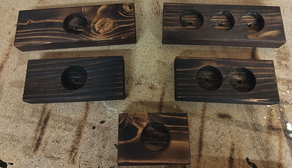 Rustic Lights - Tealight Panel