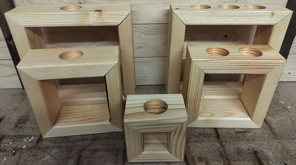 Rustic Lights – Square frame Edition
