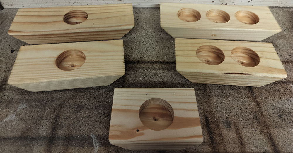 Rustic Lights – Tealight Boat