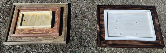 Rustic Garden - Flat Tray – Rectangle Edition