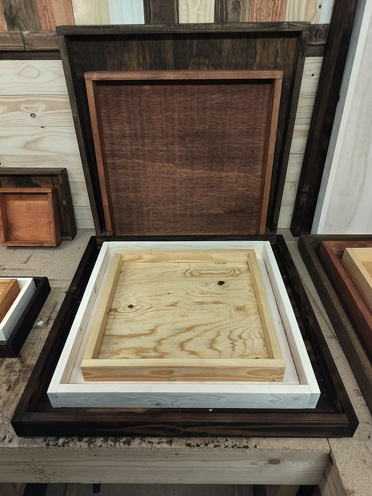 Rustic Serving Tray – Square Edition