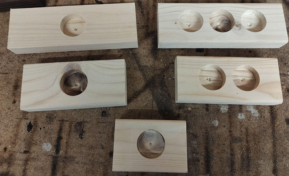 Rustic Lights - Tealight Panel