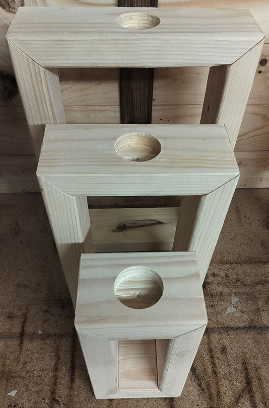 Rustic Lights – Standing Rectangular Frame